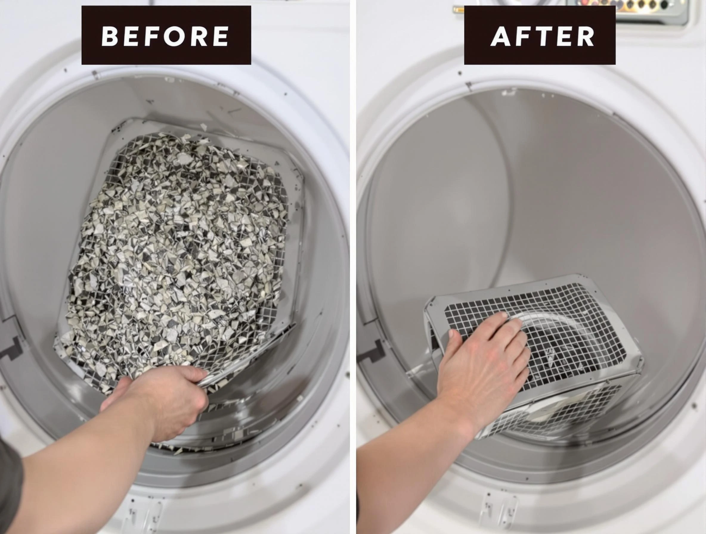 Professional lint trap cleaning by Chandler Dryer Vent Cleaning in Chandler