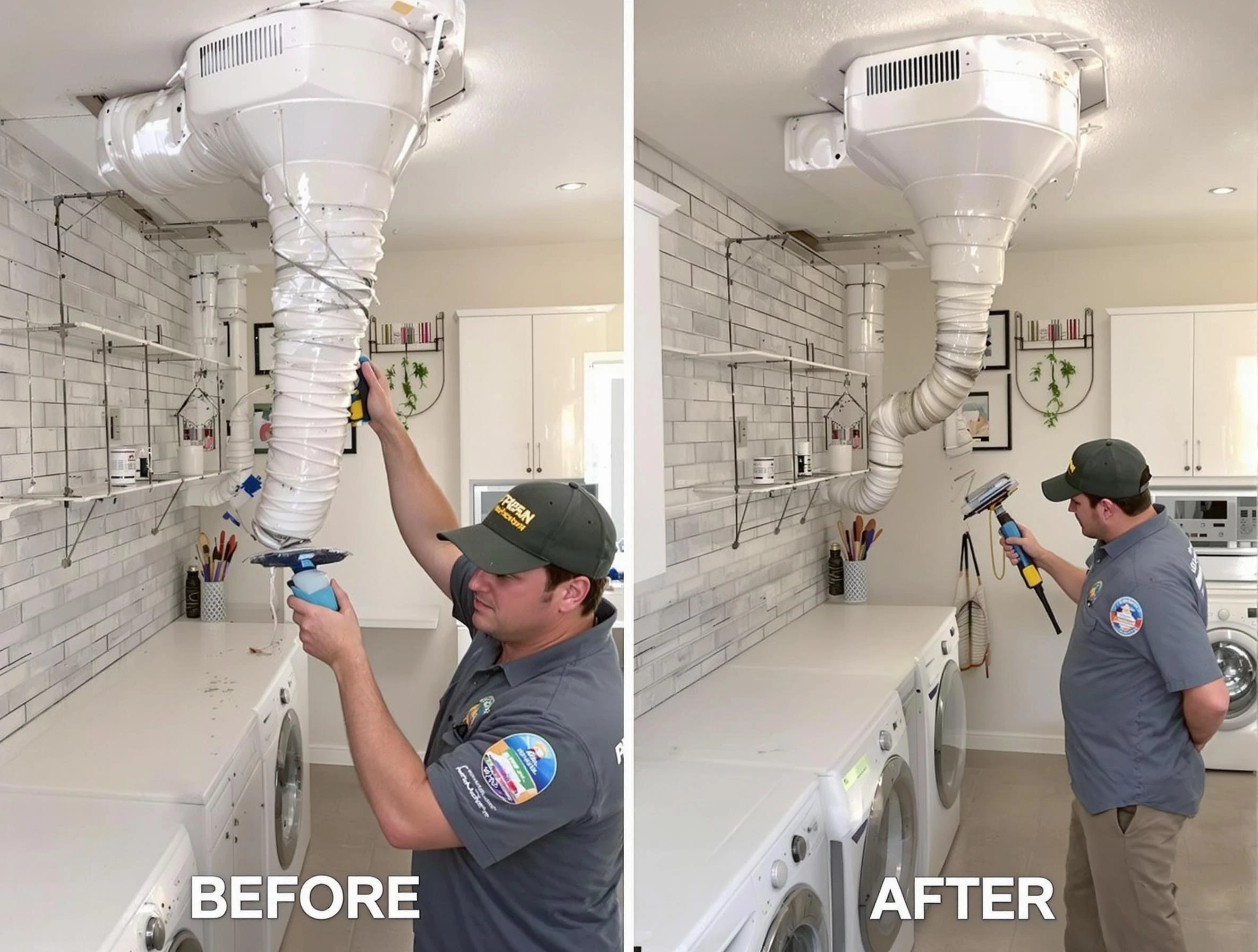 Professional dryer exhaust vent cleaning by Chandler Dryer Vent Cleaning in Chandler