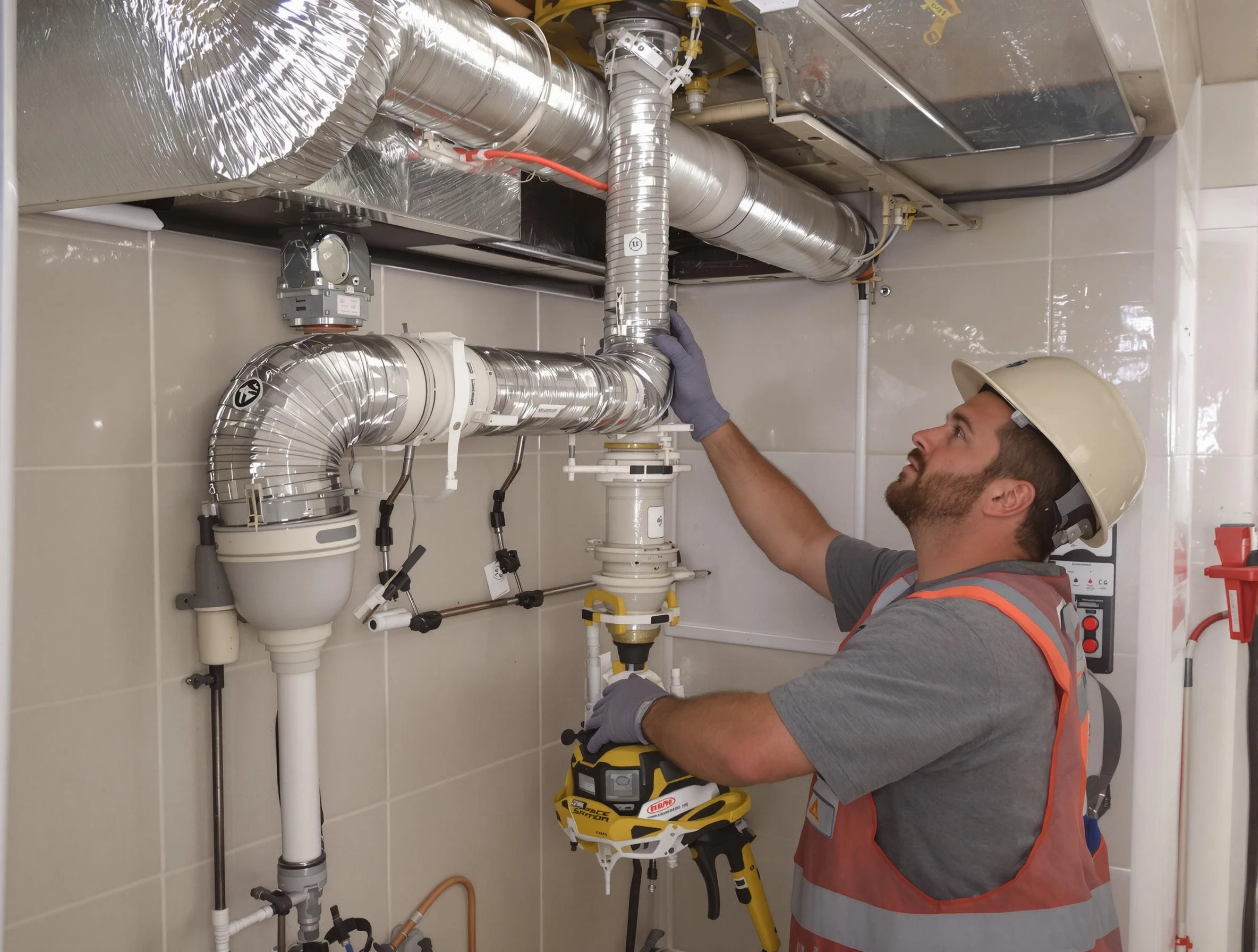 Chandler Dryer Vent Cleaning expert performing professional dryer vent repair and installation in Chandler