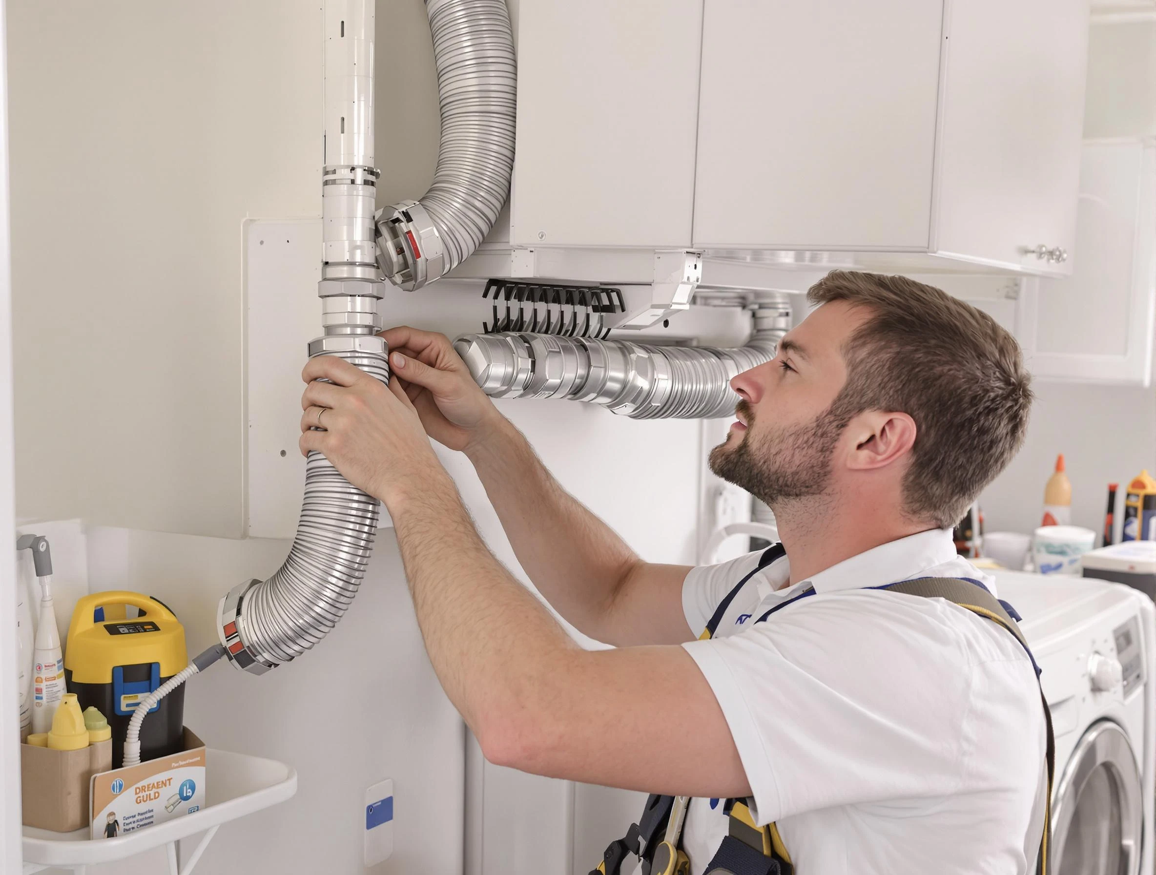 Professional dryer vent repair and installation by Chandler Dryer Vent Cleaning in Chandler