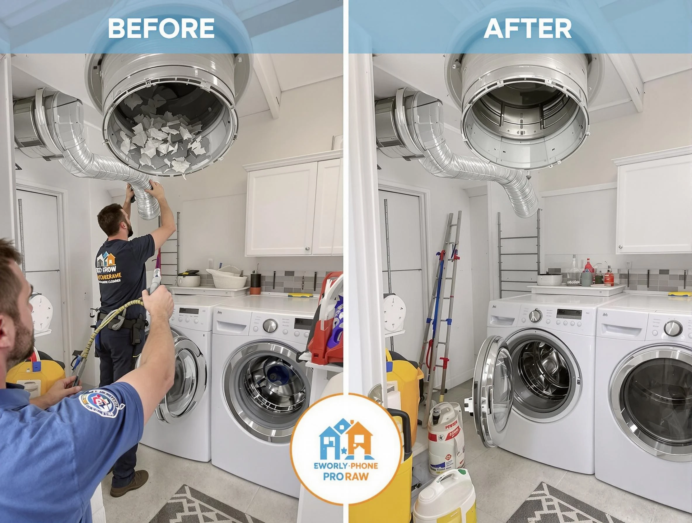 Residential dryer vent cleaning by Chandler Dryer Vent Cleaning in Chandler